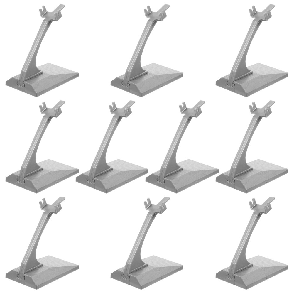 Model Airplane Plastic - 10個入り 飛行機ディスプレイスタンド プラスチック製 モジュラータイプ RC飛行機スタンド 各種スケールモデルに対応
