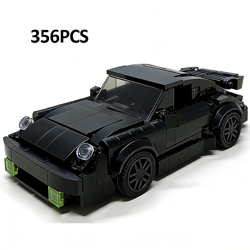 Building Block Mini - 356ピース ミニレーシングスポーツカー ビークルレーサー 組み立てブロック ブリック MOC