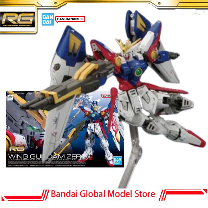 Bandai Model Gundam Rg - バンダイ ガンダム純正モデルキット RG 1/144 XXXG-00W0 ウイングガンダムゼロ