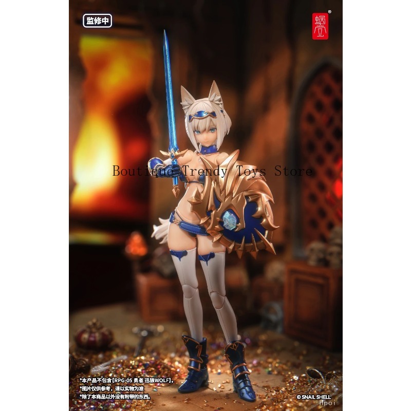 SnailShell RPG‑05 ウルフブレイブ 1/12 - Action Figure Stand のレビューと価格