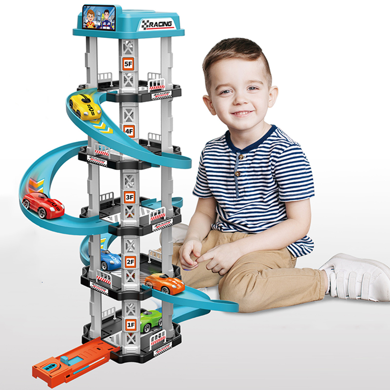 カーレーストラック ランプおもちゃ 子供用ガレージ カタパル - Hot Wheels Car Track Sets のレビューと価格