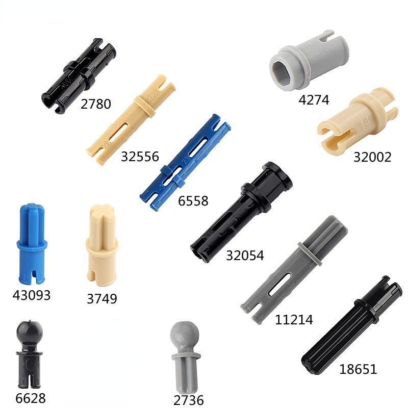 10 個ボルトピン Moc ハイテク部品 DIY ビルディン - Lego Set Creator のレビューと価格