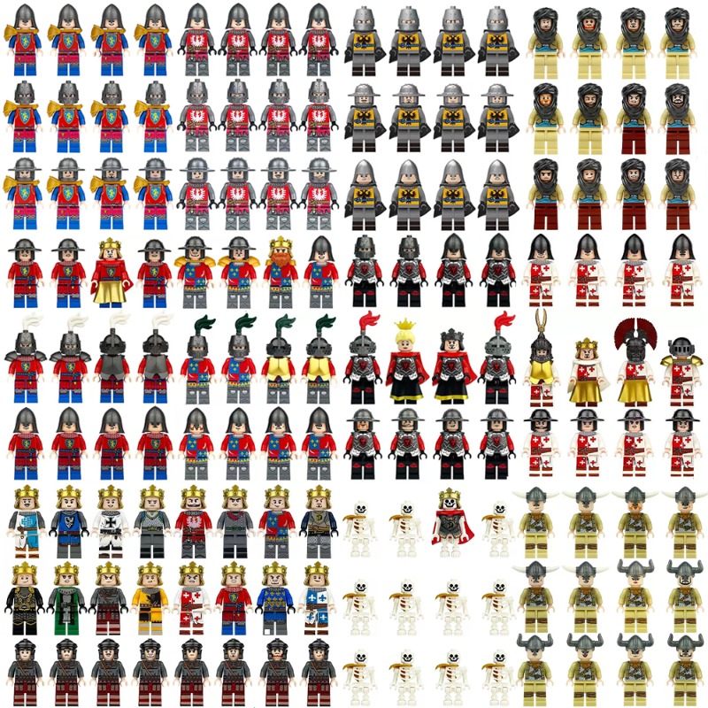 古代ローマの中世騎士、組み立てブロック、フィギュア、おもちゃ - Building Block Mini のレビューと価格